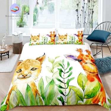 Housse de Couette Girafe Enfant